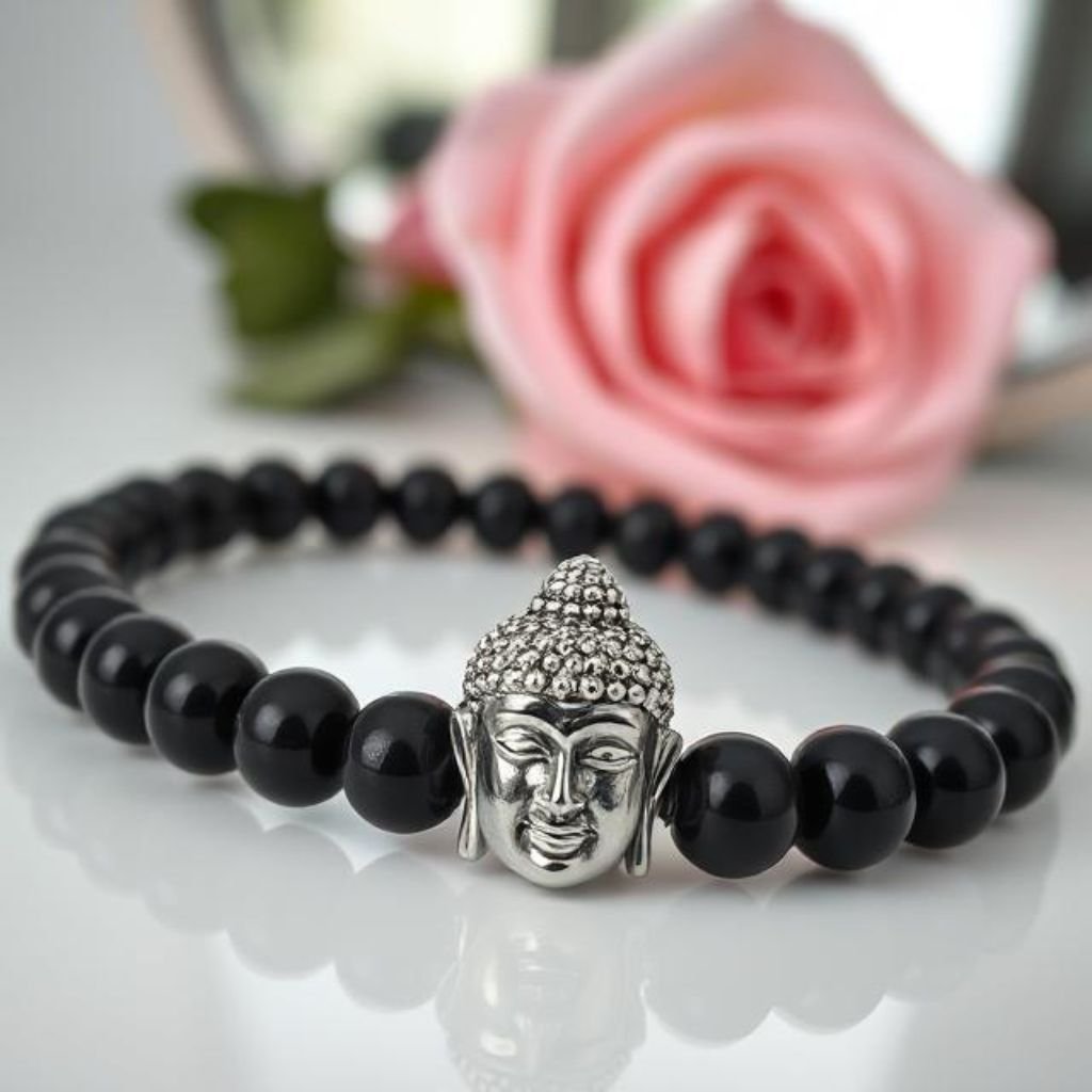 Obsidine bracelet