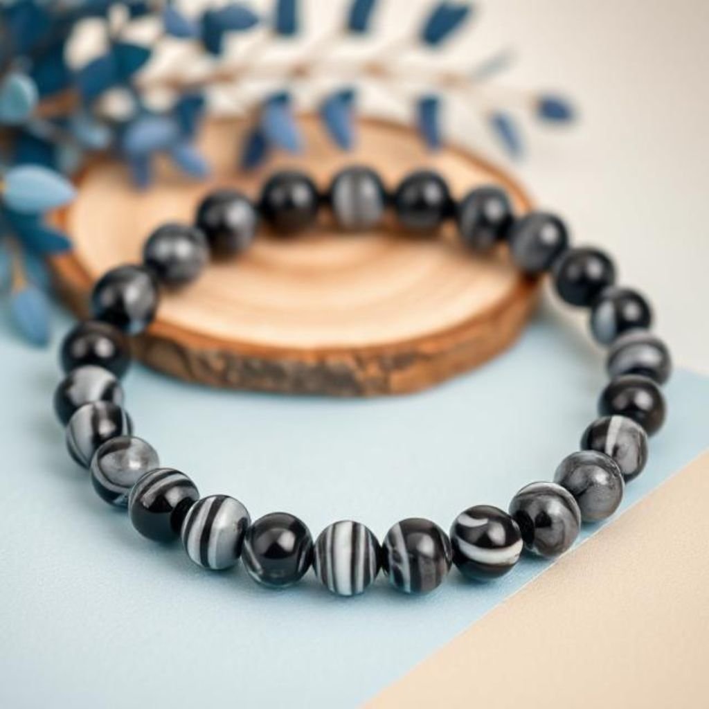 black hakik bracelet