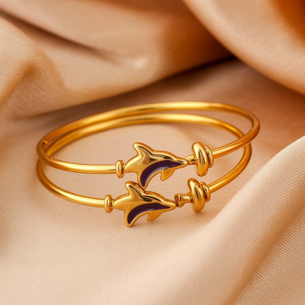 gold bangles for kids