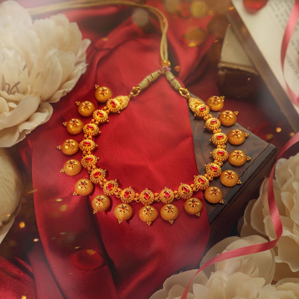 gold necklace