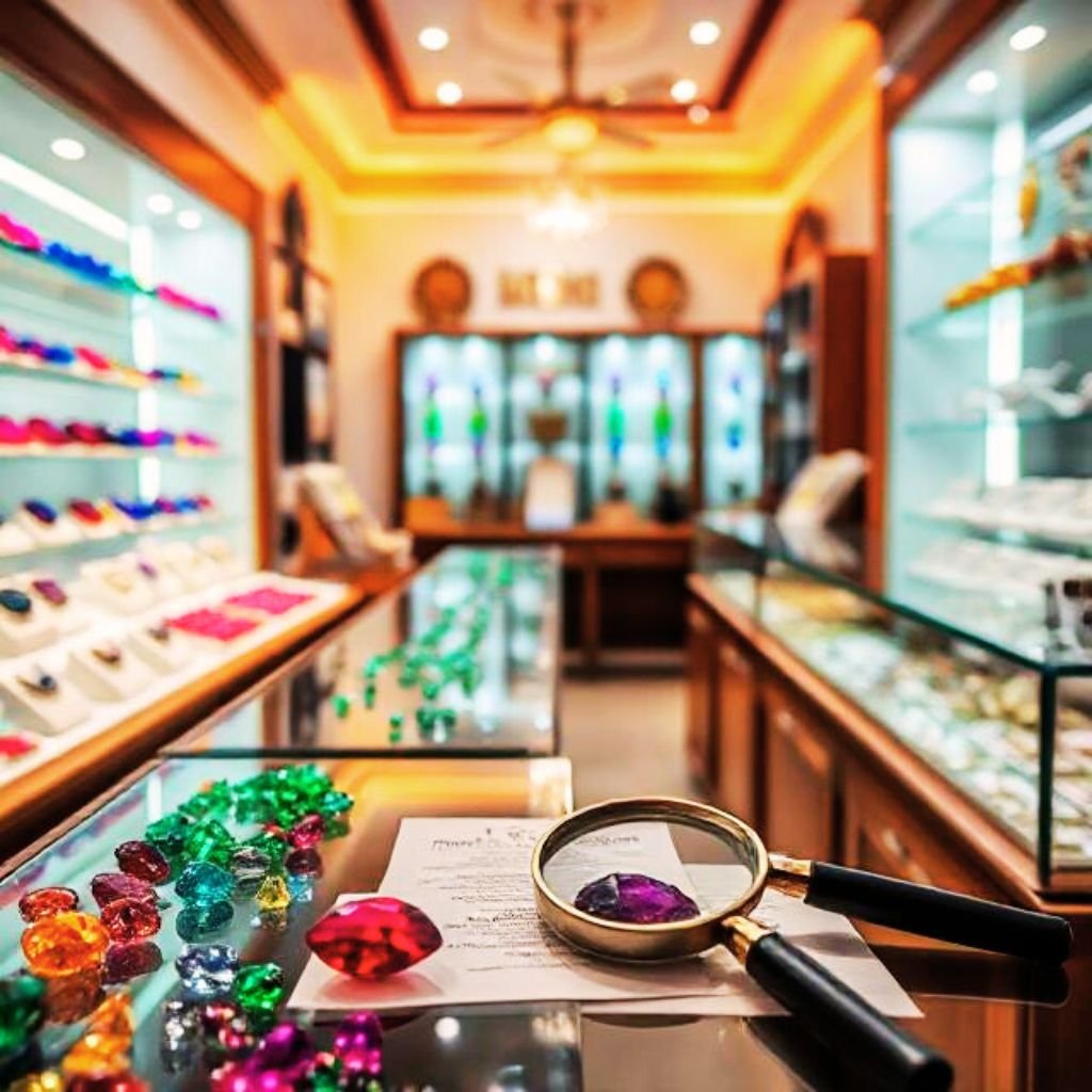 Gemstone Shopping Experience